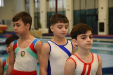 В Баку стартовали мужские и женские национальные соревнования по спортивной гимнастике (ФОТО)