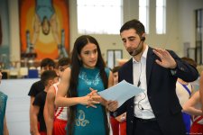 В Баку стартовали мужские и женские национальные соревнования по спортивной гимнастике (ФОТО)