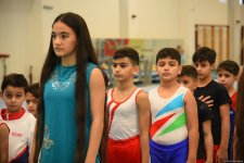 В Баку стартовали мужские и женские национальные соревнования по спортивной гимнастике (ФОТО)