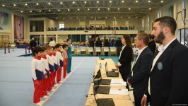В Баку стартовали мужские и женские национальные соревнования по спортивной гимнастике (ФОТО)