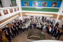 В Азербайджанском железнодорожном музее прошла встреча с волонтерами COP29 и АЖД (ФОТО)