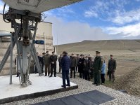 Военные атташе посетили «Азеркосмос» (ФОТО)