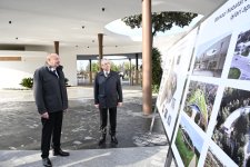 Президент Ильхам Алиев, Первая леди Мехрибан Алиева и члены их семьи приняли участие в открытии Центрального ботанического сада (ФОТО/ВИДЕО)