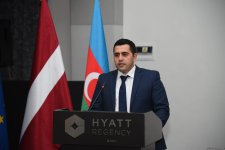 В Баку состоялась Азербайджано-Латвийская информационная и нетворкинговая встреча (ФОТО)