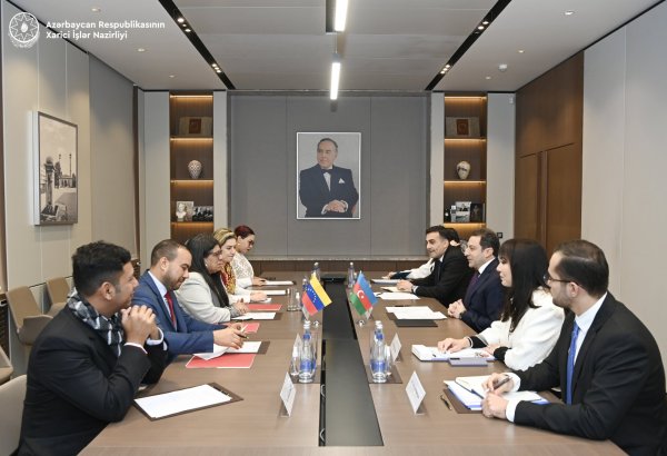 Azerbaijan hosts political consultations with Venezuela (PHOTO)
