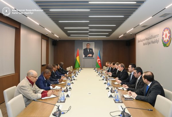 Azerbaijani FM briefs Guinea-Bissau's FM on regional developments