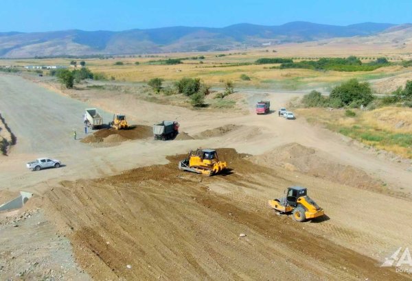 Azerbaijan pursuing Aghdam-Asgaran-Khojaly-Khankendi highway reconstruction (PHOTO/VIDEO)