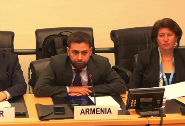 Armenia's official representative praises fascist Garegin Nzhdeh from UN tribune (VIDEO)
