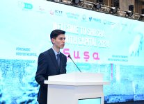 Прошла церемония в связи с завершением  программы "Шуша - молодежная столица исламского мира" (ФОТО)