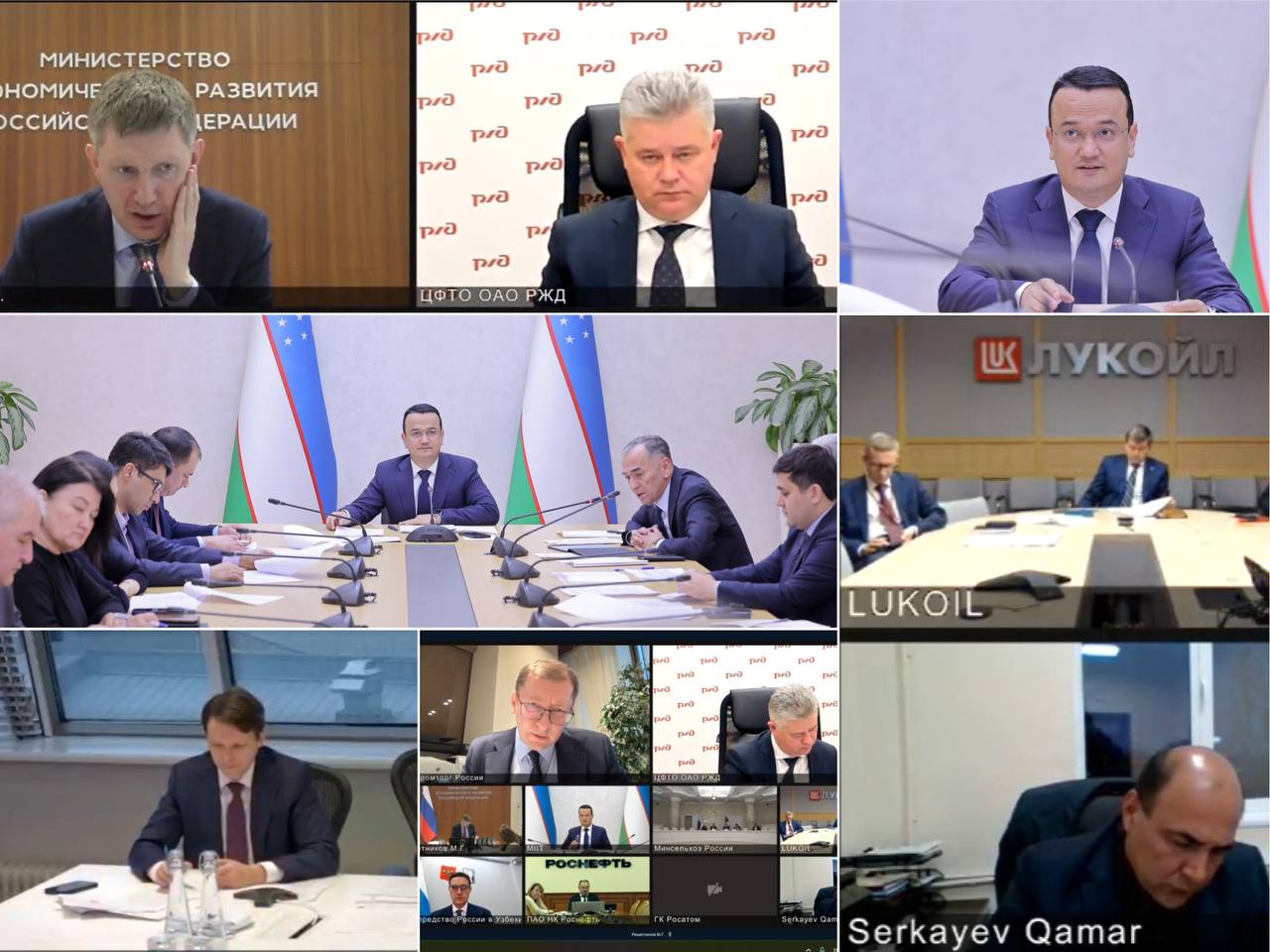 Узбекистан и Россия обсудили план мероприятий по увеличению товарооборота на 2024-2030 годы