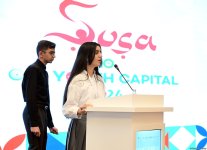 Состоялась церемония в рамках завершения программы "Шуша - Молодежная столица ОИС" (ФОТО)