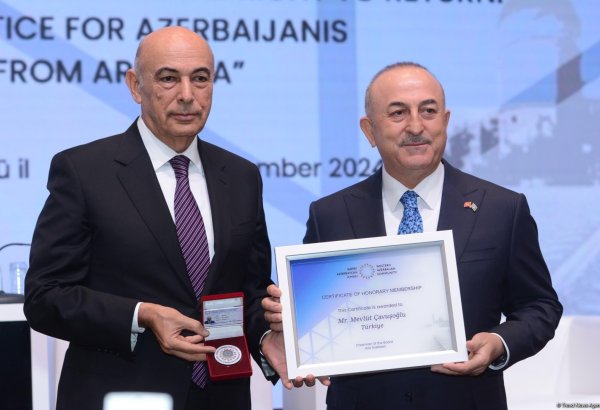 Western Azerbaijan Community awards its honorary membership certificates (PHOTO)