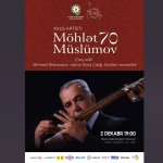 Юбилей видного исполнителя на таре Мохлата Муслимова отметили праздничным вечером мугама (ФОТО)