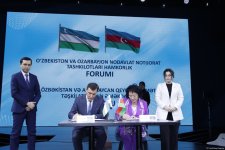 В Ташкенте подписаны меморандумы о сотрудничестве между НПО Азербайджана и Узбекистана (ФОТО)