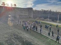 Участники международной программы отправились в тур по городам Шуша и Ханкенди (ФОТО)