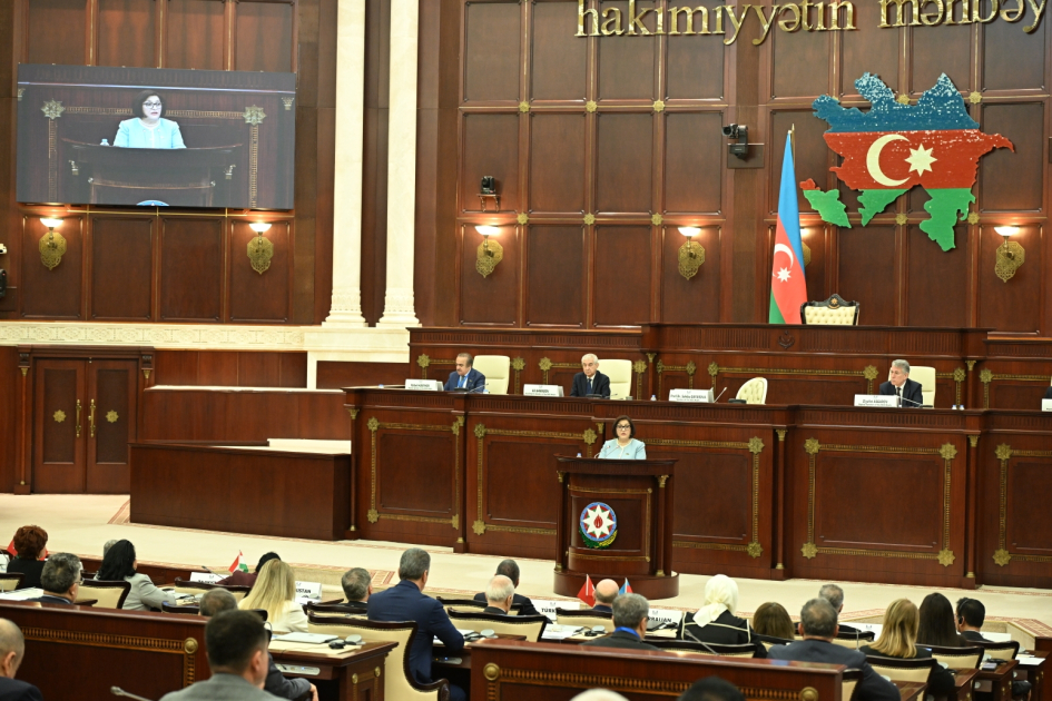 В Баку состоялась международная конференция на тему "Парламентаризм: традиции и перспективы" (ФОТО)
