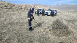 На территории Шахбузского района Нахчывана обнаружены боеприпасы (ФОТО)