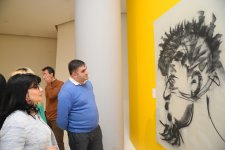 Вице-президент Фонда Гейдара Алиева Лейла Алиева приняла участие в открытии выставки «Возрожденная красота» в Центре Гейдара Алиева (ФОТО)
