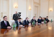 Президент Ильхам Алиев принял губернатора Астраханской области Российской Федерации (ФОТО/ВИДЕО)
