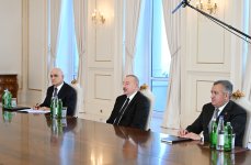 Президент Ильхам Алиев принял губернатора Астраханской области Российской Федерации (ФОТО/ВИДЕО)