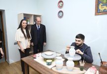 Вице-президент Фонда Гейдара Алиева Лейла Алиева посетила учреждения социального обслуживания лиц с инвалидностью (ФОТО)