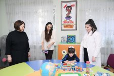Вице-президент Фонда Гейдара Алиева Лейла Алиева посетила учреждения социального обслуживания лиц с инвалидностью (ФОТО)