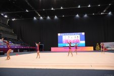 Продолжаются 29-й чемпионат и первенство Баку по художественной гимнастике (ФОТО)