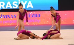 Продолжаются 29-й чемпионат и первенство Баку по художественной гимнастике (ФОТО)