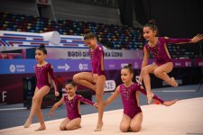 Продолжаются 29-й чемпионат и первенство Баку по художественной гимнастике (ФОТО)