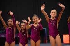 Продолжаются 29-й чемпионат и первенство Баку по художественной гимнастике (ФОТО)