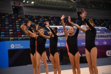 Продолжаются 29-й чемпионат и первенство Баку по художественной гимнастике (ФОТО)