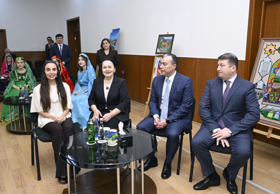 Вице-президент Фонда Гейдара Алиева Лейла Алиева посетила учреждения социального обслуживания лиц с инвалидностью (ФОТО)