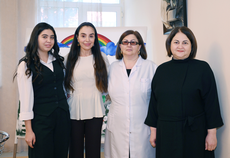 Вице-президент Фонда Гейдара Алиева Лейла Алиева посетила учреждения социального обслуживания лиц с инвалидностью (ФОТО)
