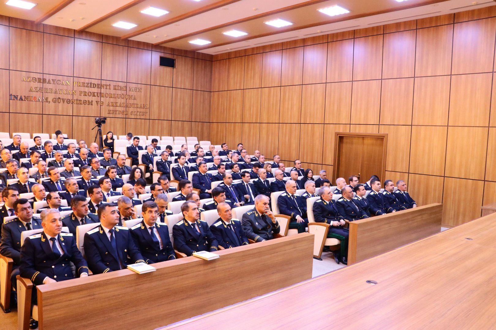 В Генпрокуратуре прошло мероприятие, посвященное памяти общенационального лидера Гейдара Алиева (ФОТО)
