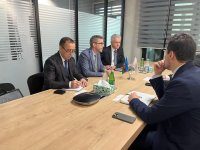 Азербайджан и Швеция обсудили вопросы сотрудничества в проектах ветроэнергетики на Каспии (ФОТО)