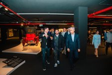 Месси и его товарищи по команде в Центре Гейдара Алиева! (ФОТО)
