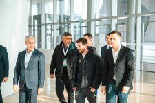 Месси и его товарищи по команде в Центре Гейдара Алиева! (ФОТО)