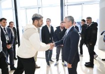 Месси и его товарищи по команде в Центре Гейдара Алиева! (ФОТО)