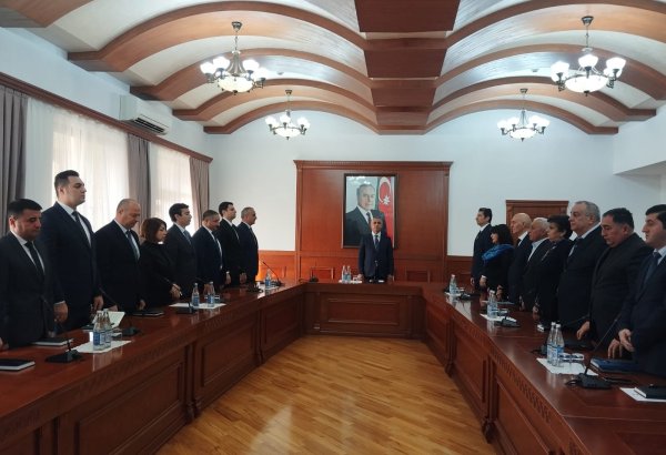 В Ханкенди прошло мероприятие, посвященное дню памяти Общенационального лидера Гейдара Алиева (ФОТО)