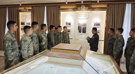 В азербайджанской армии прошли мероприятия по случаю Дня памяти великого лидера Гейдара Алиева (ФОТО)