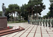 В азербайджанской армии прошли мероприятия по случаю Дня памяти великого лидера Гейдара Алиева (ФОТО)