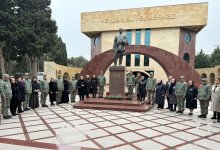 В азербайджанской армии прошли мероприятия по случаю Дня памяти великого лидера Гейдара Алиева (ФОТО)