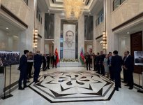 В посольстве Азербайджана в Китае состоялась церемония почтения памяти Общенационального лидера Гейдара Алиева (ФОТО)