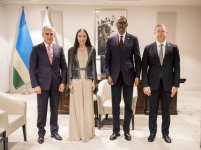 Vice-President of Heydar Aliyev Foundation Leyla Aliyeva meets with President of Rwanda (PHOTO)