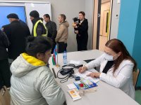 Минздрав Азербайджана организовал в городе Физули мобильные медосмотры по раннему выявлению легочных заболеваний (ФОТО)