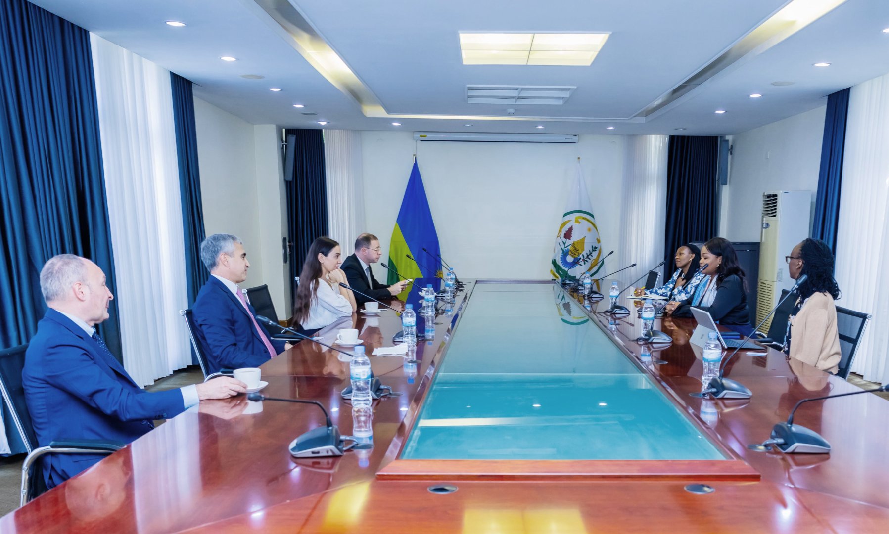 Vice President of Heydar Aliyev Foundation Leyla Aliyeva holds meetings in Rwanda to discuss upcoming projects (PHOTO)