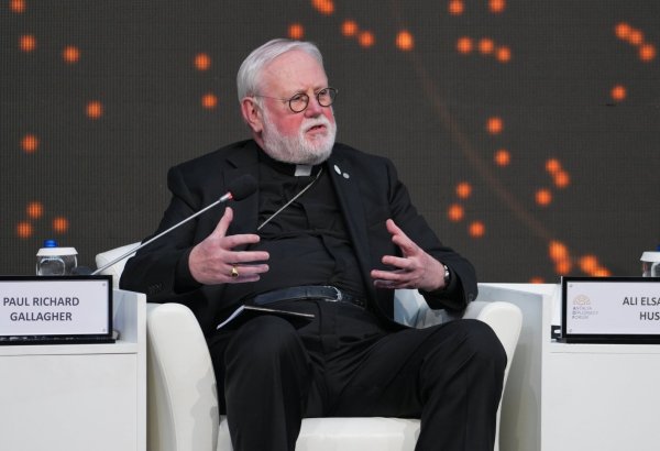 Vatican secretary arrives on visit to Azerbaijan's Baku