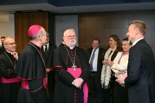 Baku hosts reception on blessing of grounds and laying foundation stone of new church dedicated to Saint John Paul II (PHOTO)