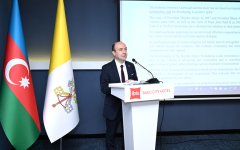 Baku hosts reception on blessing of grounds and laying foundation stone of new church dedicated to Saint John Paul II (PHOTO)