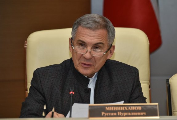Раис Республики Татарстан поздравил Президента Ильхама Алиева
